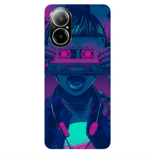 Realme C67 Awe some mix vol. Transparent Silicone TPU Θήκη