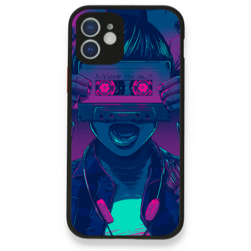 Apple iPhone 12 Awe some mix vol. Black Glossy Θήκη