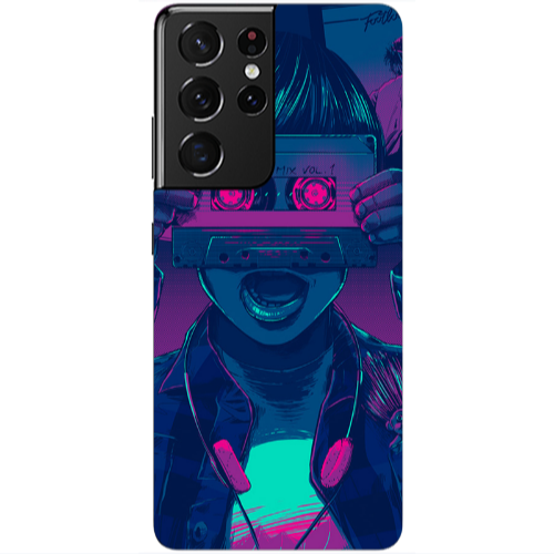 Samsung S21 Ultra Awe some mix vol. Transparent Silicone TPU Θήκη