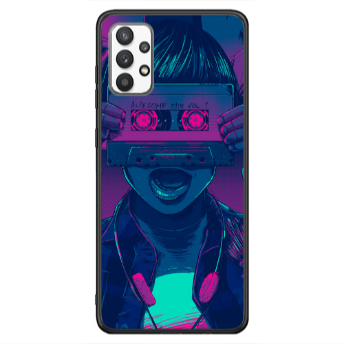 Samsung A13 4G Awe some mix vol. Black Glossy Θήκη