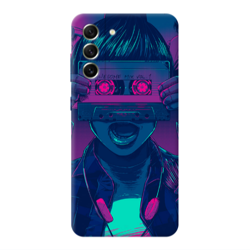 Samsung S21 FE Awe some mix vol. Transparent Silicone TPU Θήκη