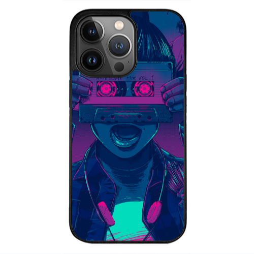 Apple iPhone 12 Pro Max Awe some mix vol. Black Glossy Θήκη