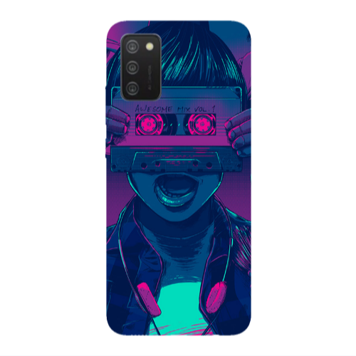 Samsung A03S Awe some mix vol. Transparent Silicone TPU Θήκη