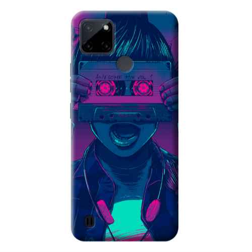 Realme C25Y Awe some mix vol. Transparent Silicone TPU Θήκη