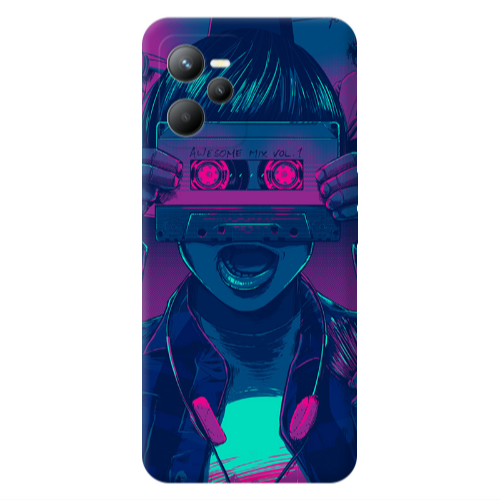 Realme C35 Awe some mix vol. Transparent Silicone TPU Θήκη