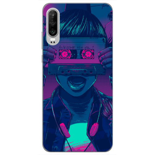 Huawei P30 Awe some mix vol. Transparent Silicone TPU Θήκη