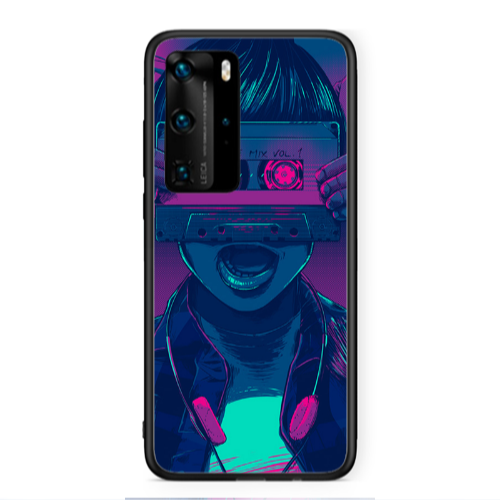 Huawei P40 Pro Awe some mix vol. Black Glossy Θήκη