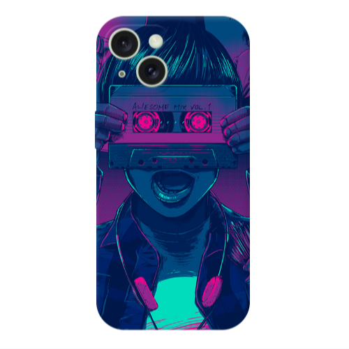 Apple iPhone 15 Plus Awe some mix vol. Transparent Silicone TPU Θήκη