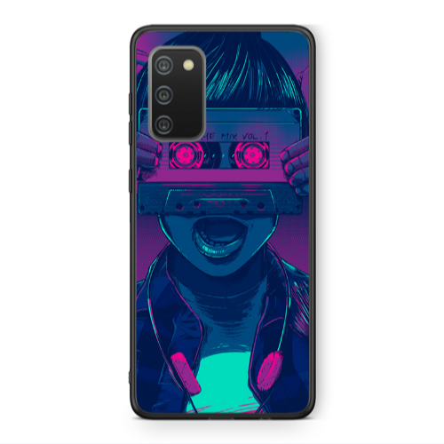 Samsung A02s Awe some mix vol. Black Glossy Θήκη