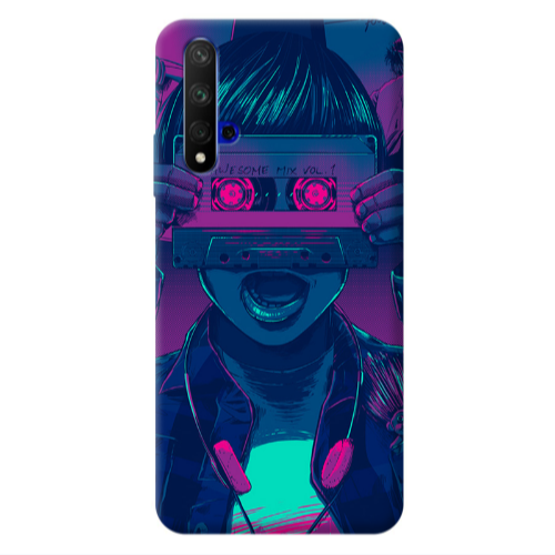 Huawei Nova 5 T Awe some mix vol. Transparent Silicone TPU Θήκη