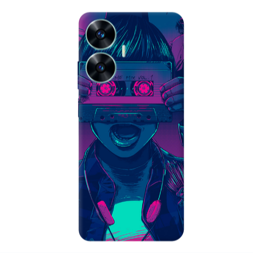 Realme C55 Awe some mix vol. Transparent Silicone TPU Θήκη