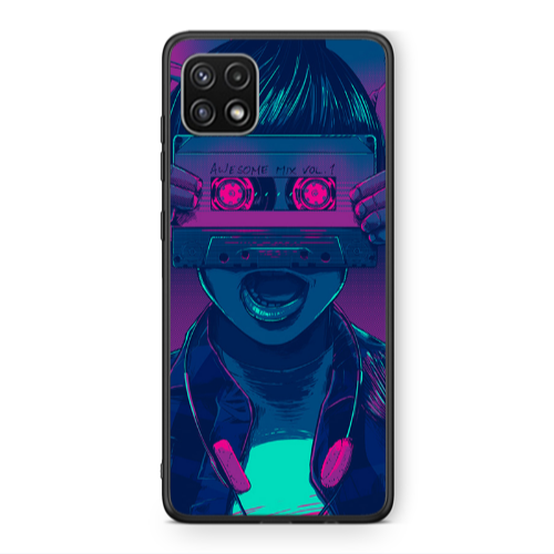 Samsung A22 5G Awe some mix vol. Black Glossy Θήκη