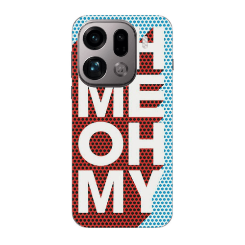 Oppo Find X9 Pro Oh me oh my Transparent Silicone TPU Θήκη