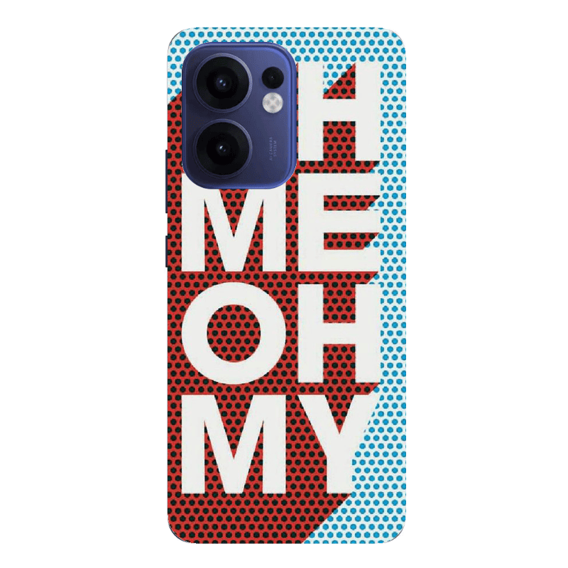 Oppo Reno13 FS Oh me oh my Transparent Silicone TPU Θήκη