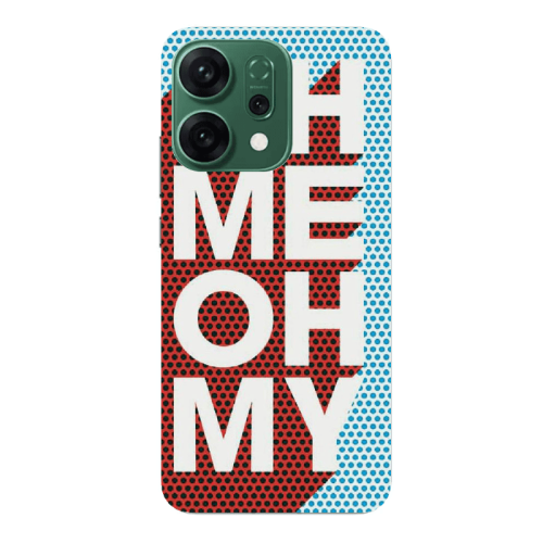 Oppo RENO 14 Oh me oh my Transparent Silicone TPU Θήκη