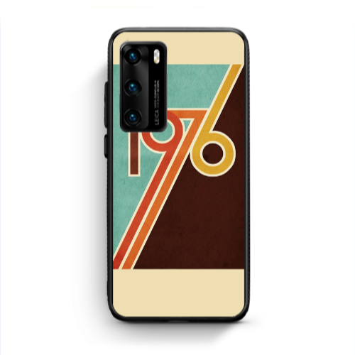 Huawei P40 1976 Black Glossy Θήκη