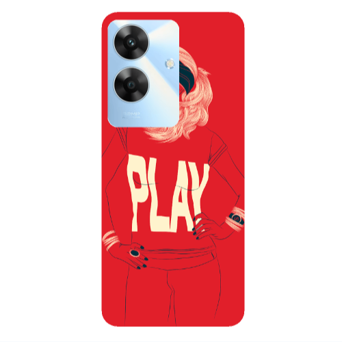 Realme Note 60 Play Transparent Silicone TPU Θήκη