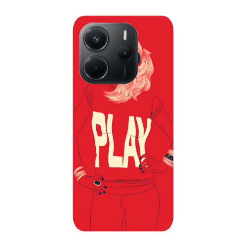 Xiaomi Redmi Note 14 Play Transparent Silicone TPU Θήκη