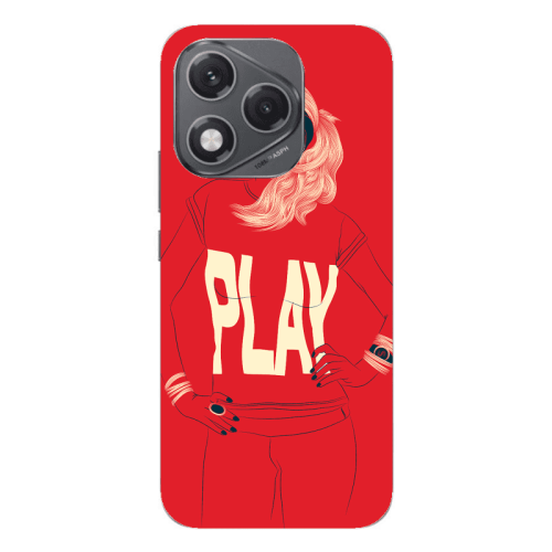 Honor 400 Lite Play Transparent Silicone TPU Θήκη