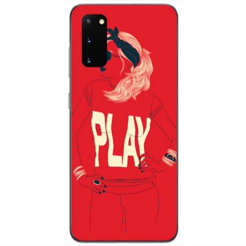 Samsung S20 Play Transparent Silicone TPU Θήκη