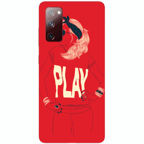 Samsung S20 FE Play Transparent Silicone TPU Θήκη
