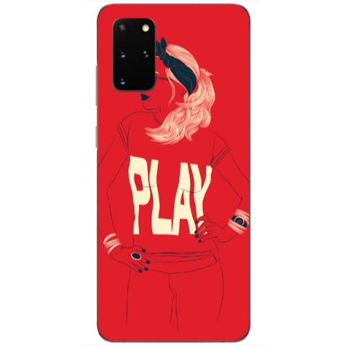 Samsung S20 Plus Play Transparent Silicone TPU Θήκη