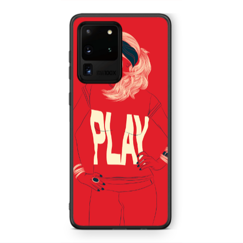 Samsung S20 Ultra Play Black Glossy Θήκη
