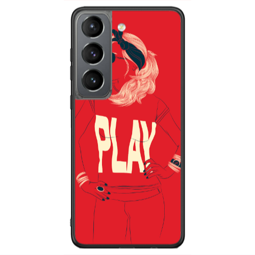 Samsung S21 Ultra Play Black Glossy Θήκη