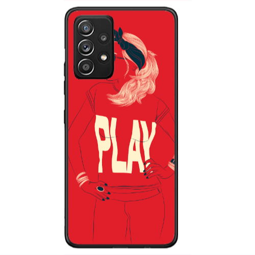 Samsung A33 Play Black Glossy Θήκη