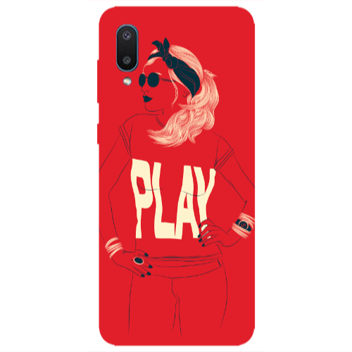 Samsung A02 Play Transparent Silicone TPU Θήκη