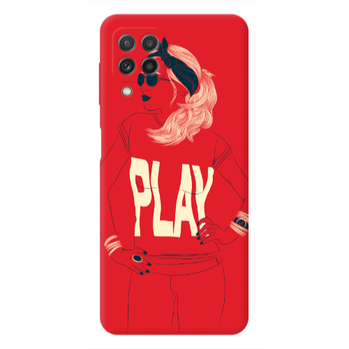 Samsung A22 4G Play Transparent Silicone TPU Θήκη