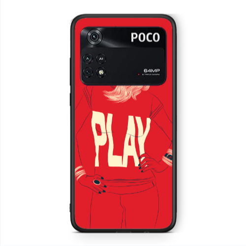Xiaomi Poco M4 Pro 4G Play Black Glossy Θήκη