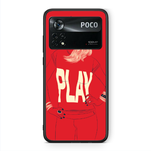 Xiaomi Poco X4 Pro Play Black Glossy Θήκη