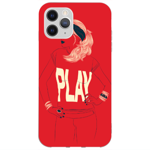 Apple iPhone 13 Pro Play Transparent Silicone TPU Θήκη