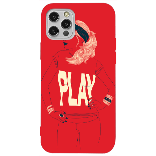 Apple iPhone 12 Pro Play Transparent Silicone TPU Θήκη