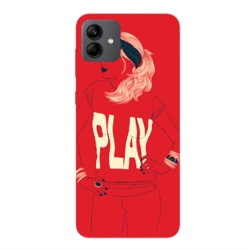 Samsung A04 Play Transparent Silicone TPU Θήκη