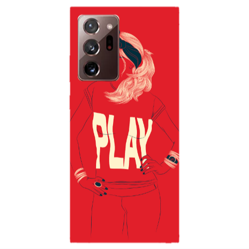 Samsung Note 20 Ultra Play Transparent Silicone TPU Θήκη