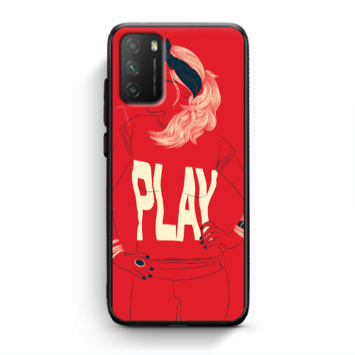 Xiaomi Poco M3 Play Black Glossy Θήκη