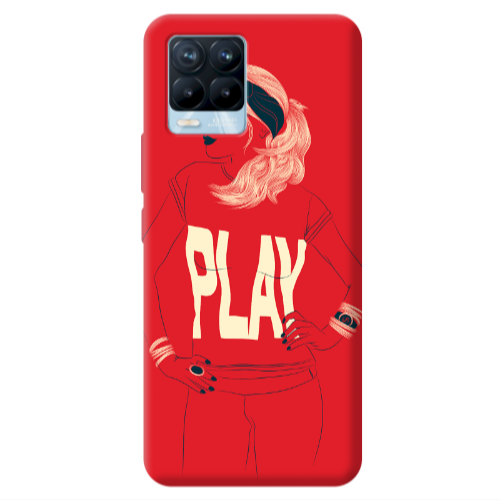 Realme 8 Pro Play Transparent Silicone TPU Θήκη