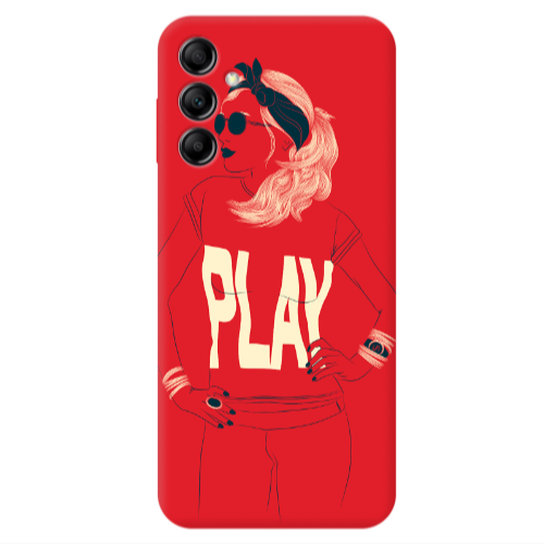 Samsung A14 5G Play Transparent Silicone TPU Θήκη