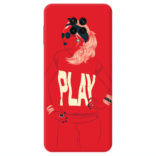 Xiaomi Redmi Note 9S Play Transparent Silicone TPU Θήκη