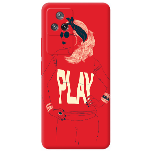 Xiaomi Poco F4 Play Transparent Silicone TPU Θήκη