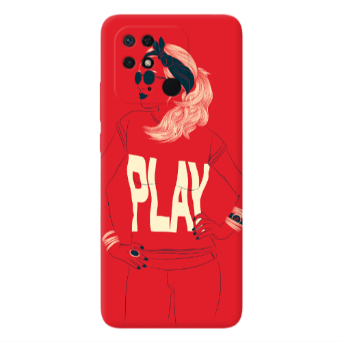 Xiaomi Poco C40 Play Transparent Silicone TPU Θήκη