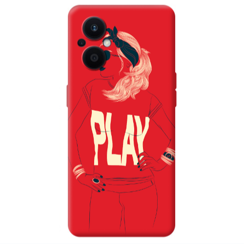 Oppo Reno 7 Lite Play Transparent Silicone TPU Θήκη