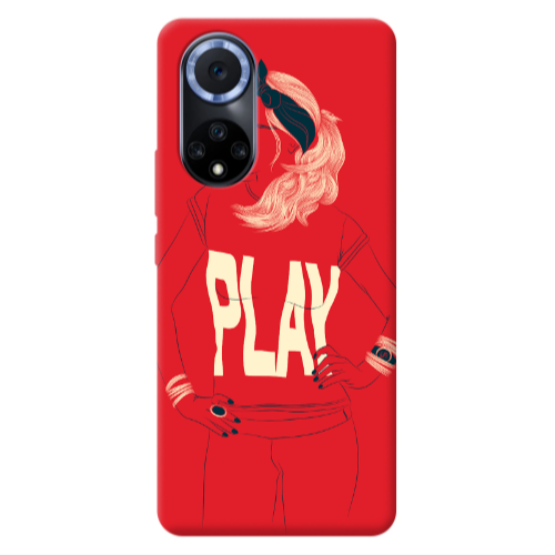 Huawei Nova 9 Play Transparent Silicone TPU Θήκη