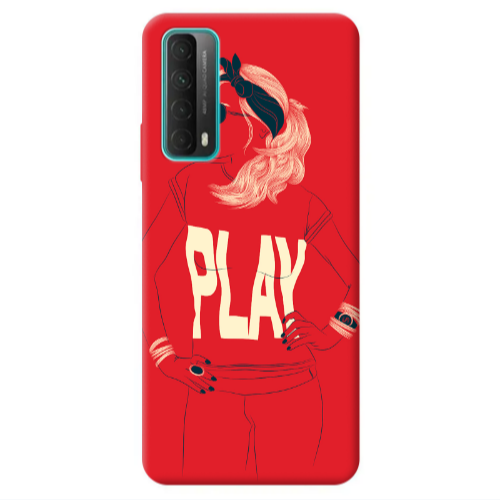 Huawei P Smart 2021 Play Transparent Silicone TPU Θήκη