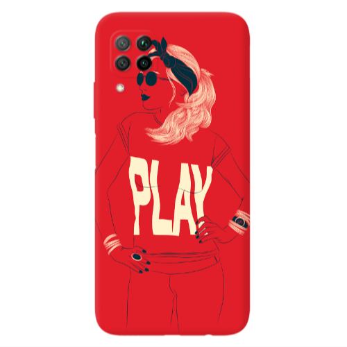 Huawei P40 Lite Play Transparent Silicone TPU Θήκη