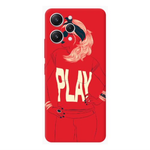 Xiaomi Redmi 12 Play Transparent Silicone TPU Θήκη