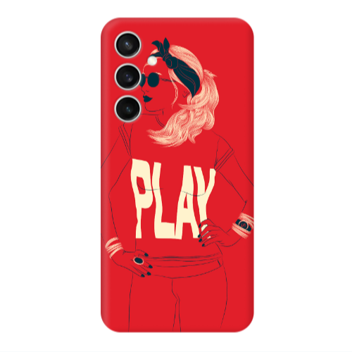 Samsung S23FE Play Transparent Silicone TPU Θήκη