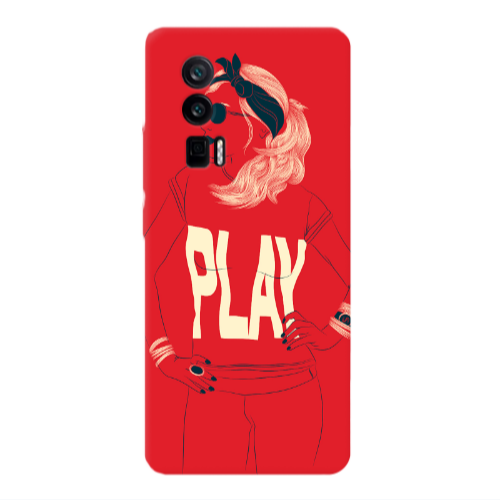 Xiaomi Poco F5 Pro Play Transparent Silicone TPU Θήκη